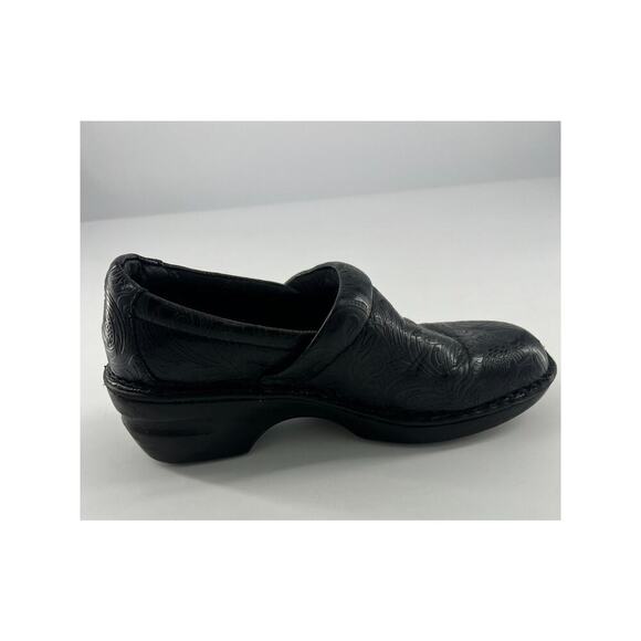 B.O.C. Born Concept Left Shoe Womens Size 8.5 Black Leather Slip On Clog Amputee - Picture 2 of 6